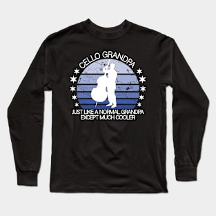 cello grandpa Long Sleeve T-Shirt